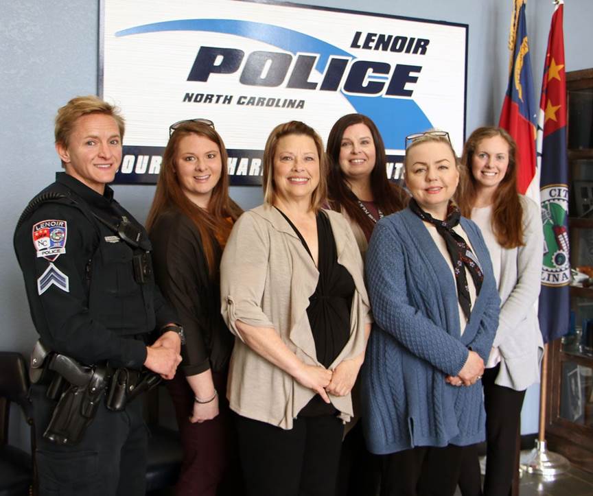 Lenoir Police Department recognizes female staff
